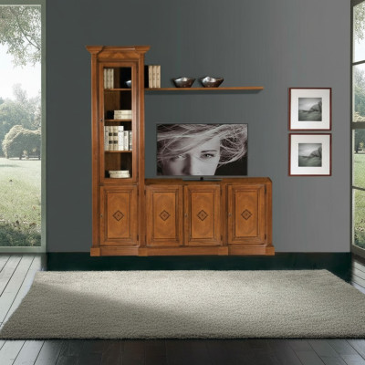 Kast Vitrine Hout Woonkamer Meubels TV Kasten Modern Ontwerp Woonwand