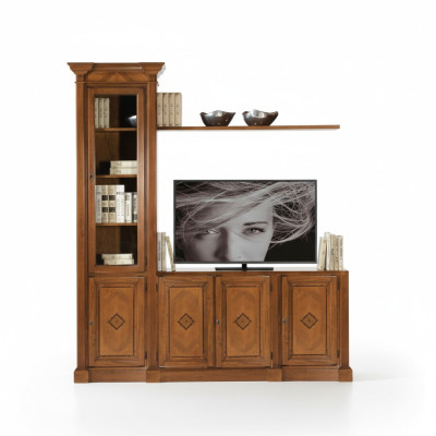 Kast Vitrine Hout Woonkamer Meubels TV Kasten Modern Ontwerp Woonwand