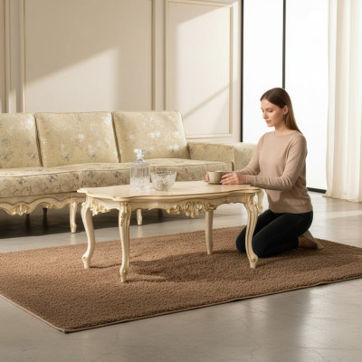 Bank Tafel Koffietafels Woonkamer Massief Bijzettafel Luxe Salontafel Ontwerp