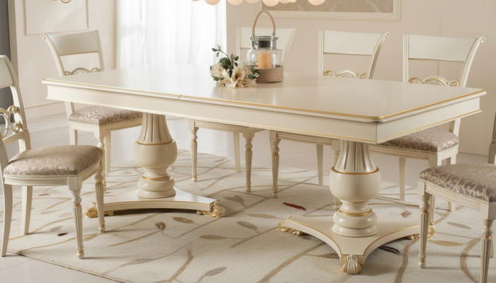 Luxe eettafel Eettafel Houten tafels Stijlen Elise Eetkamermeubelen