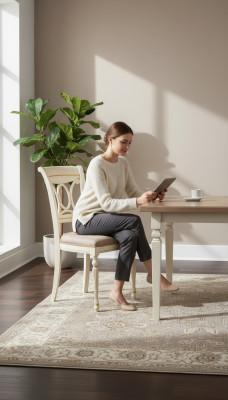 Eetkamer houten meubels stoelen luxe design gestoffeerde stoel leuning zitkamer meubels nieuw