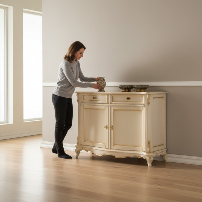 Ladekast dressoir Massief houten kasten Italië kast meubels Ladenkast dressoir Buffet