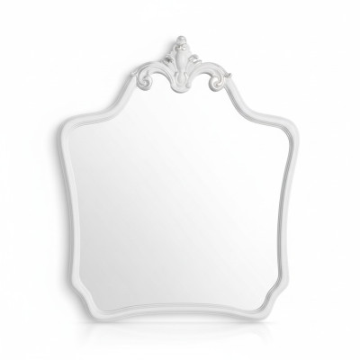 Klassieke Design Spiegel Italiaanse Wandspiegel Houten Staande Wand Italië Nieuw