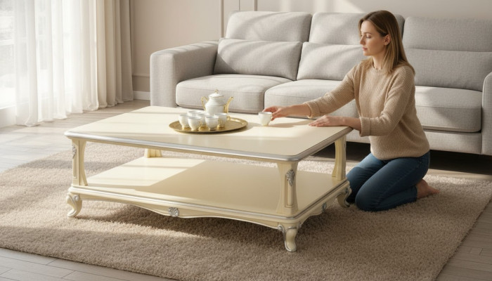 Bank Tafel Koffietafels Woonkamer Italië Bijzettafel Luxe Salontafel Ontwerp.