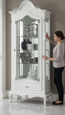 Vitrine Glazen Kast Italiaanse Meubels Vitrine Woonkamer Dressoir Kasten