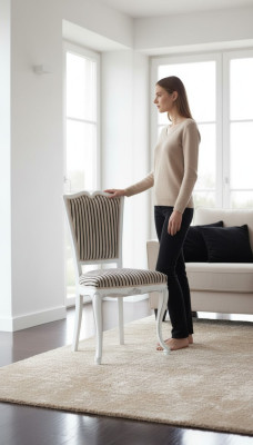 Klassieke stoelen Stoel Designer Houten stoel Eetkamerstoel Luxe Hout Nieuwe meubels
