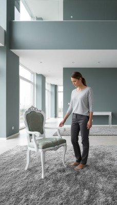 Klassieke stoelen Stoel Armstoel Houten stoel Eetkamerstoel Luxe houten meubelen Nieuw