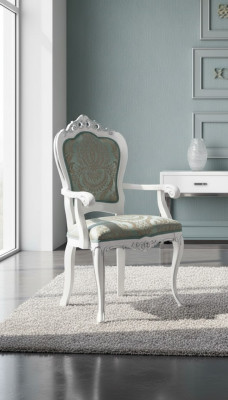 Klassieke stoelen Stoel Armstoel Houten stoel Eetkamerstoel Luxe houten meubelen Nieuw