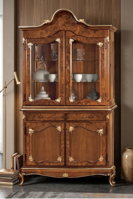 Vitrine glazen kast kasten plank hout vitrine ontwerp modern woonkamer nieuw