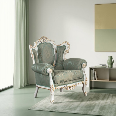 Fauteuil Bank Bankstel 1-zits Designer Banken Club Art deco gestoffeerd TV-lounge