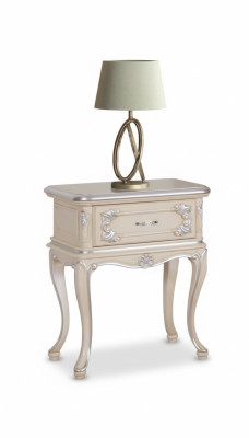 Nachtkastje Bijzettafel Meubilair Italiaanse inrichting Klassieke houten tafel