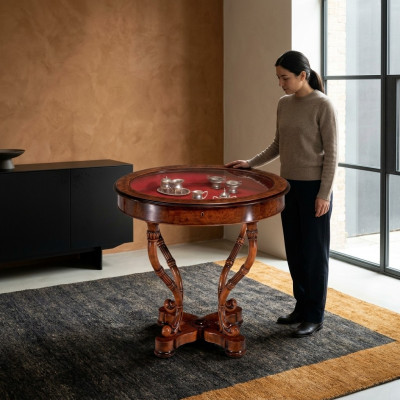 Salontafel Houten Tafel Ontwerp Tafels Italiaanse Ronde Tafel Hout Bijzettafel