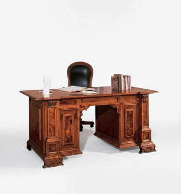Klassiek bureau kantoortafel bureau bureau computer tafels Italië.