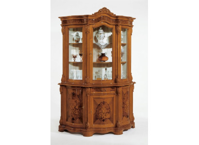 Vitrine Italiaanse luxe meubels vitrine dressoir kast glas design kasten