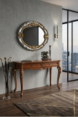 Console tafel Spiegel Dressoir Set Nieuw Hout Italiaanse meubels Stijl StileElisa