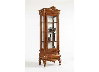 Vitrine Glazen Kast Houten Kasten Woonkamer Vitrines Italiaanse Luxe Meubels
