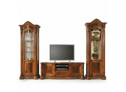 Woonkamer tv-vitrine woonkamer wandkasten design tv art deco vitrine set kast  Woonkamer tv-vitrine woonkamer wandkasten ontwerp tv art deco vitrine set kast