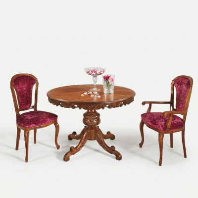 Ontwerper massief houten eettafel eetkamer Uittrekbare tafel inzetplaat