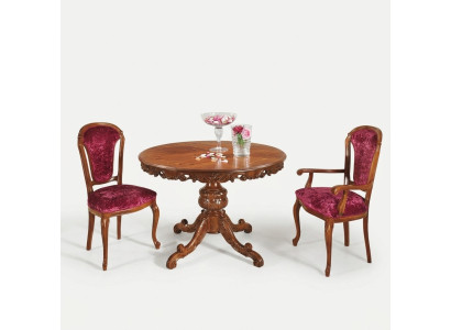 Ontwerper massief houten eettafel eetkamer Uittrekbare tafel inzetplaat