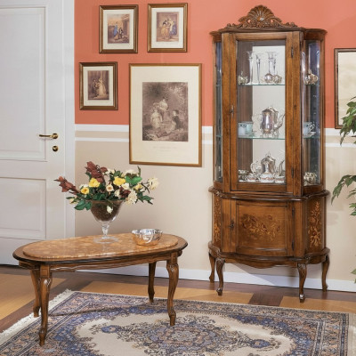 Vitrine Dressoir Kasten Ontwerp Italiaanse Meubels Kast Luxe Barok Hout
