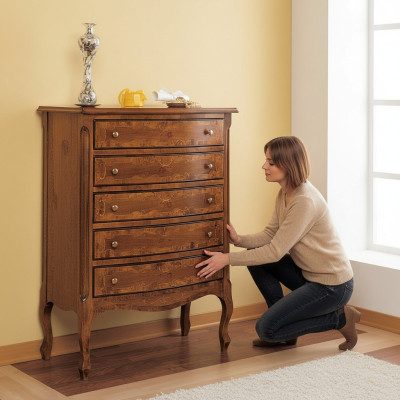 Klassieke kast commode houten kasten consoles Italiaanse meubelen dressoir
