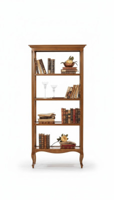 Boekenkast bruin vitrinekast boekenkast vitrine boekenkast planken nieuw