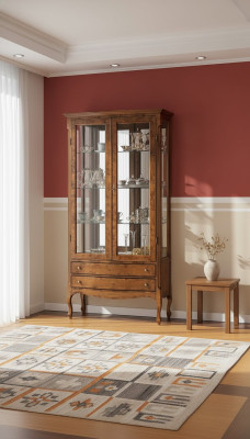 Vitrine Italiaanse luxe meubels Vitrines dressoir kast glas design kasten