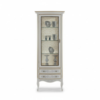 Woonkamer rtv vitrine tv dressoir kast tafel vitrinekast hout meubelset 3-delig