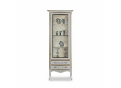 Woonkamer rtv vitrine tv dressoir kast tafel vitrinekast hout meubelset 3-delig