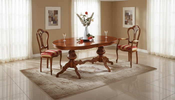 Garnituur Tafel Eetgroep 3-delig. Tafels Eetgroep Eettafel 2 x Stoel Set Groep