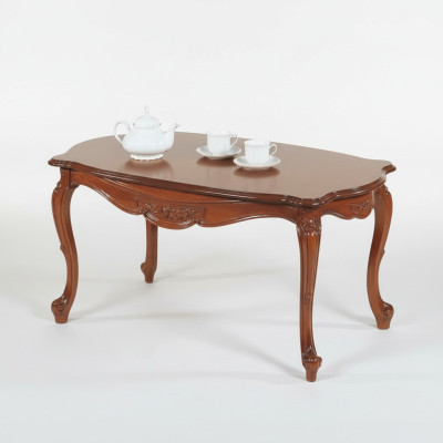 Rechthoekige salontafel Houten tafels Woonkamer Italiaanse meubels Tafel Luxe