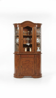 Vitrine Italiaanse meubels Vitrine woonkamer Sideboard Dressoir Glazen kasten