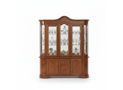Dressoir Bruin Vitrine Glazen Kast Meubels Sideboard Kasten Vitrines Kasten