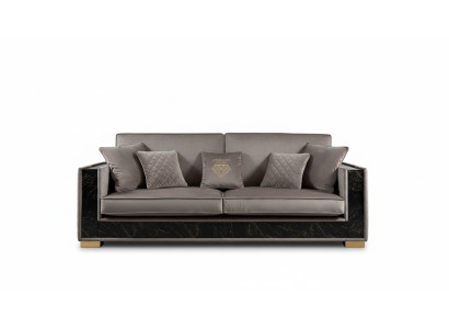Luxe bankstel 3-zits modern design gestoffeerde textielbanken zitten Italiaanse meubels