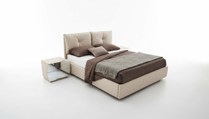 Tweepersoonsbed Bedden Meubels Inrichting Bedframes Slaapkamer Modern Luxe Nieuw