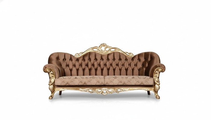 Luxe driezitsbank 3-zits barok rococo bank Sofa's fauteuils Stof stijl meubels