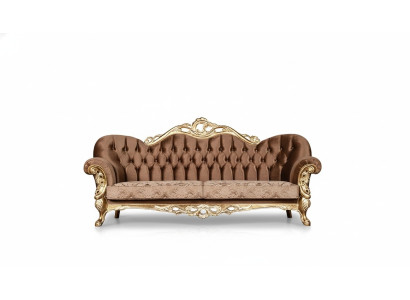 Luxe driezitsbank 3-zits barok rococo bank Sofa's fauteuils Stof stijl meubels