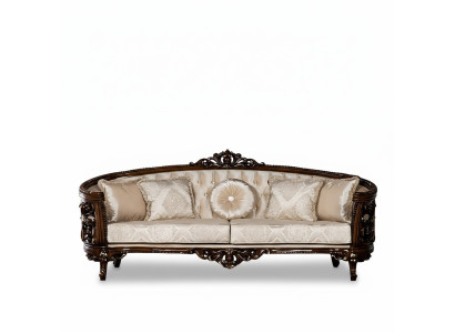 Dries zitsbank 3 zits Klassieke meubels Sofa's Stof Stijl Barok Rococo Luxe Nieuw