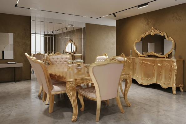 Eetkamer eettafel stoel eetgroep set houten tafel tafels stoelen nieuw