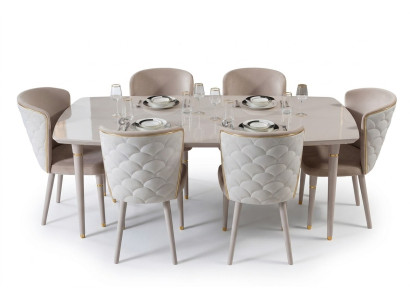 Eettafel Tafel Tafels Modern Hout Eet Eetkamer Design Italiaanse Stijl Nieuw