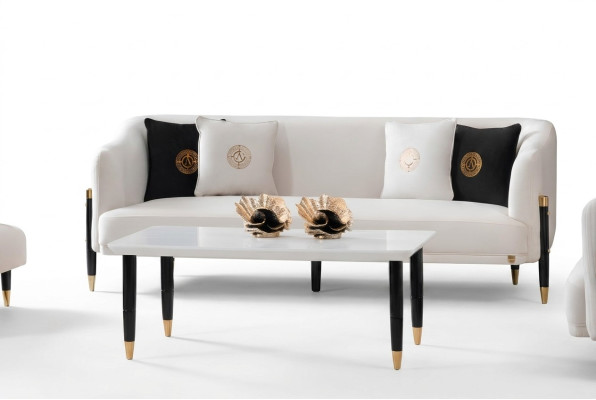 Design Bank 3-zits Design 210cm Luxe Bankstellen Bank 3-zits Nieuw Stoffen Bank Meubels