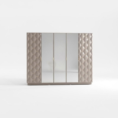 Kledingkast Kast Luxe Hout Kasten Meubels Design Luxe Nieuw Slaapkamer
