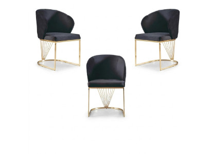 Stoel 2x Stoelen Groep Set Woon Eetkamer Set Modern Stijl Textiel