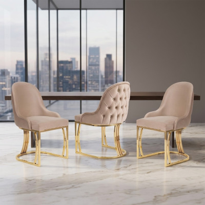 Chesterfield stoelenset groep 2x fauteuils stoelenset zitkussen -> Chesterfield zetelset groep 2x fauteuils zitkussen