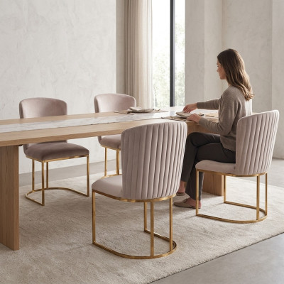 Italiaans stijl set ontwerp leunstoelen gestoffeerde fauteuil groep stel
