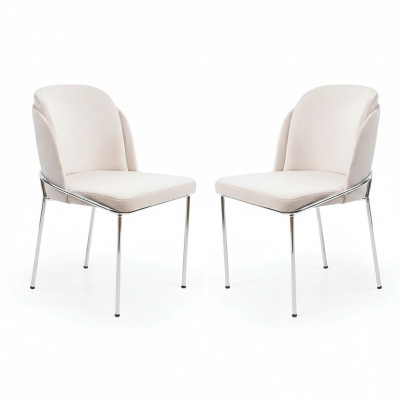 Ontwerp Eetkamer 2x Stoelen Set Nieuw Stoel Garnituur Fauteuil Bekleding