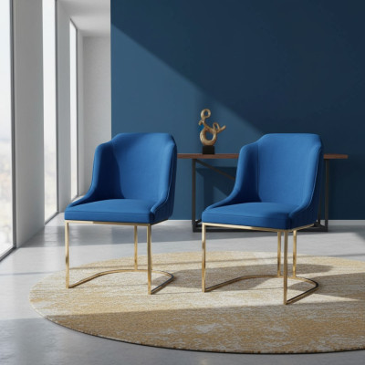 Eetkamerstoel kamer set zithoek 4x stoelen modern gestoffeerd ontwerp nieuw