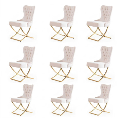 Eetkamerstoel set stoelen set compleet groep eetkamer set 8 stuks