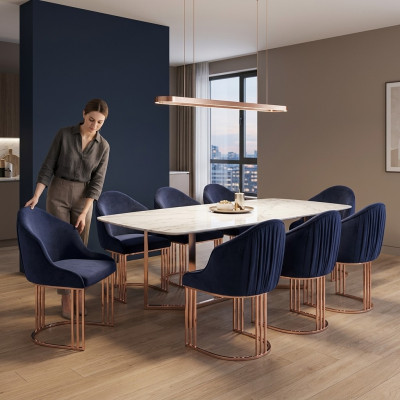 Stoelen Set Groep Stoelen Garnituur 6x Groep Fauteuils Stoel Bekleding Hotel Textiel