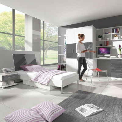 Bed + bedside table - Children's bedroom furniture Beds 2 piece set.